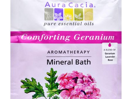 Aura Cacia Aromatherapy Mineral Bath Heart Song - 2.5 Oz - Case Of 6 For Discount