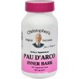 Dr. Christopher s Pau D arco - 500 Mg - 100 Vegetarian Capsules Discount