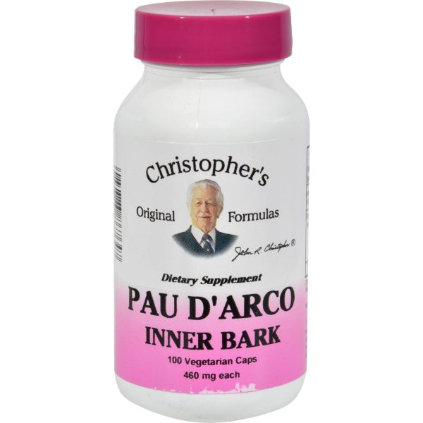 Dr. Christopher s Pau D arco - 500 Mg - 100 Vegetarian Capsules Discount