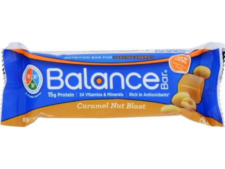 Balance Bar - Gold - Caramel Nut Blast - 1.76 Oz - Case Of 6 Online