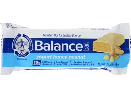 Balance Bar - Yogurt Honey Peanut - 1.76 Oz - Case Of 6 For Cheap