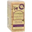 A La Maison Bar Soap - Lavender Flower - Value 4 Pack For Discount