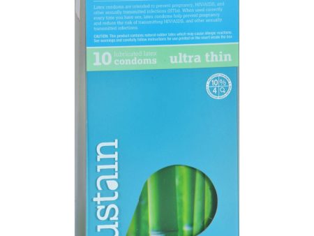 Sustain Condoms Ultra Thin - 10 Pack Online Sale