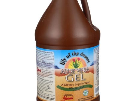 Lily Of The Desert Aloe Vera Gel - Whole Leaf - Filtered - 1 Gal Online Hot Sale