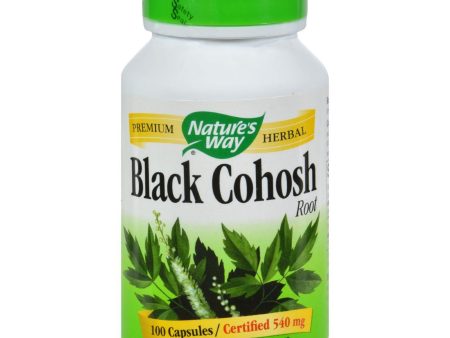 Nature s Way Black Cohosh Root - 100 Capsules Hot on Sale