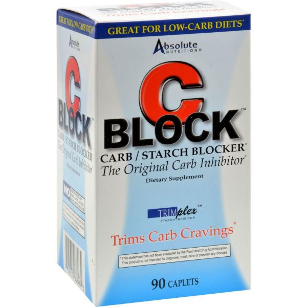 Absolute Nutrition C Block Carb And Starch Blocker - 90 Caplets Cheap