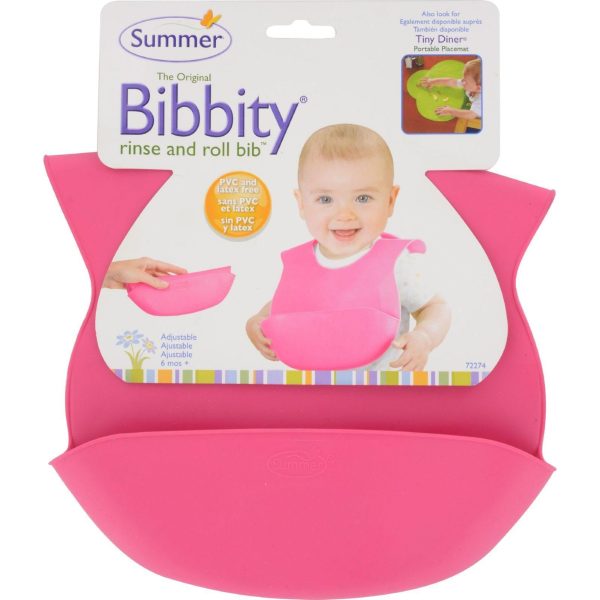 Bornfree Bibbity Bib - Pink - 1 Ct Discount