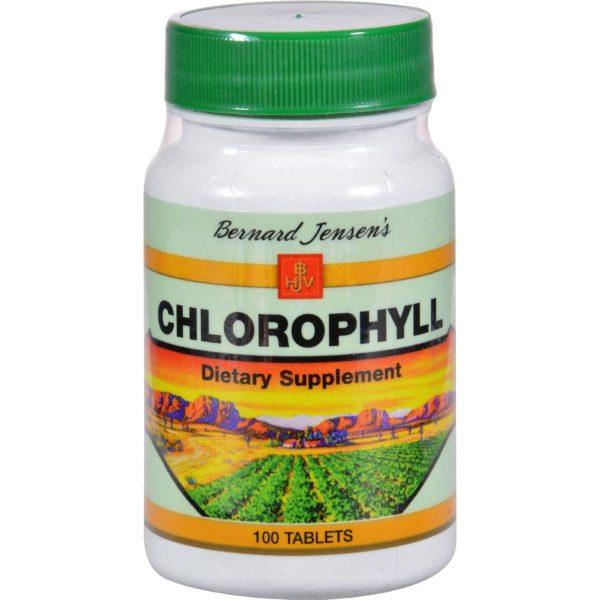 Bernard Jensen Chlorophyll - 100 Tablets For Cheap