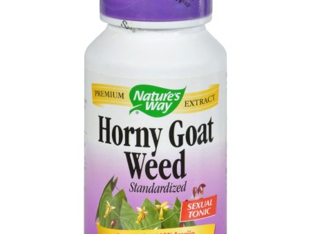 Nature s Way Horny Goat Weed Standardized - 60 Capsules For Sale