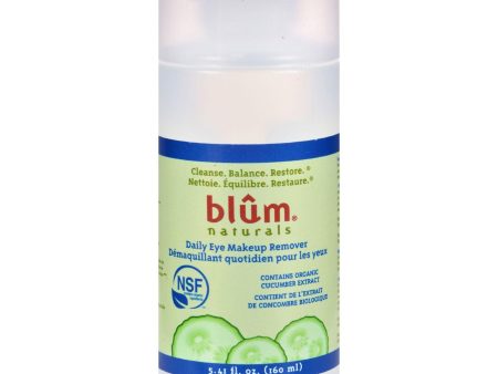 Blum Naturals Daily Eye Makeup Remover - 4.25 Oz on Sale