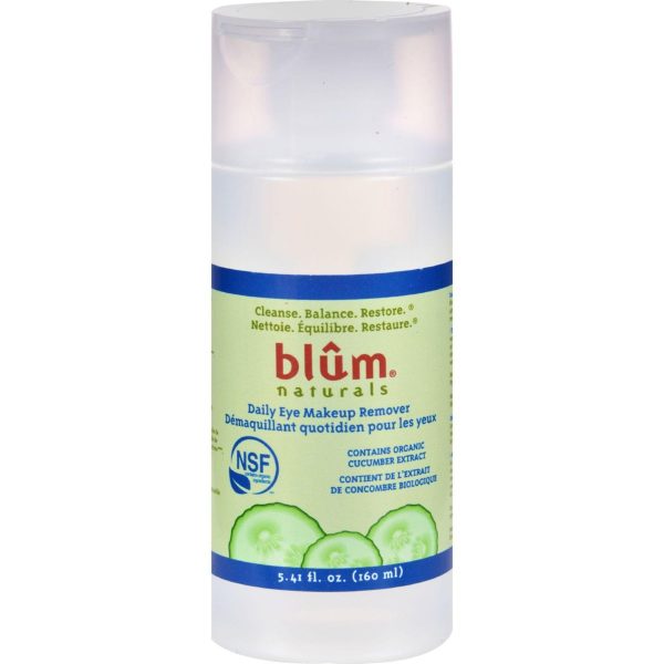 Blum Naturals Daily Eye Makeup Remover - 4.25 Oz on Sale