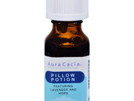 Aura Cacia Essential Solutions Oil Pillow Potion - 0.5 Fl Oz Online Hot Sale