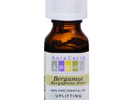 Aura Cacia Pure Essential Oil Bergamot - 0.5 Fl Oz Online