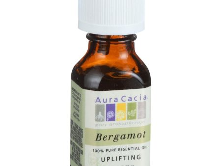 Aura Cacia Essential Oil - Bergamot Uplifting - .5 Oz Online Hot Sale