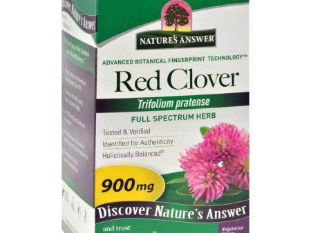 Nature s Answer Red Clover Tops - 90 Caps Fashion