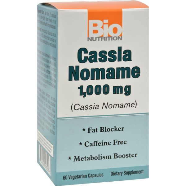 Bio Nutrition Cassia Nomame - 1000 Mg - 60 Vegetarian Capsules For Sale