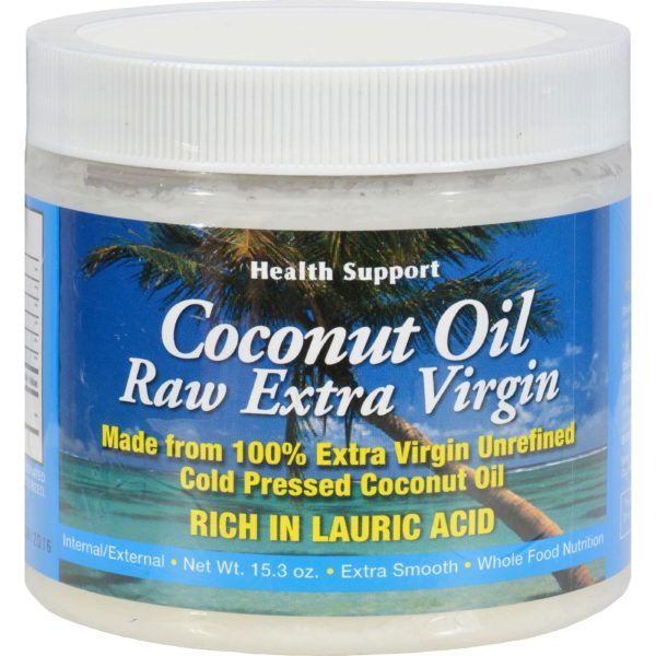 Health Support Raw Coconut Oil - 15.3 Fl Oz Discount