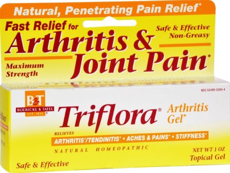 Boericke And Tafel Triflora Arthritis Gel - 1 Oz Online