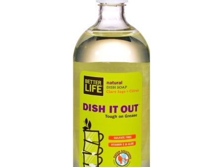 Better Life Dishwashing Soap - Sage And Citrus - 22 Fl Oz Online Hot Sale