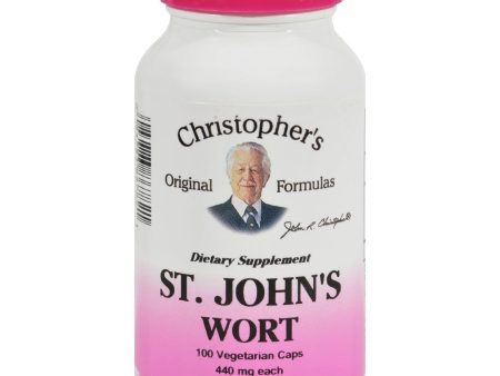 Dr. Christopher s Formulas St. Johns Wort - 100 Vcaps Online Sale