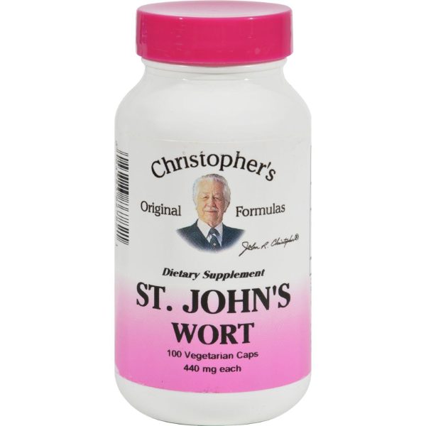 Dr. Christopher s Formulas St. Johns Wort - 100 Vcaps Online Sale