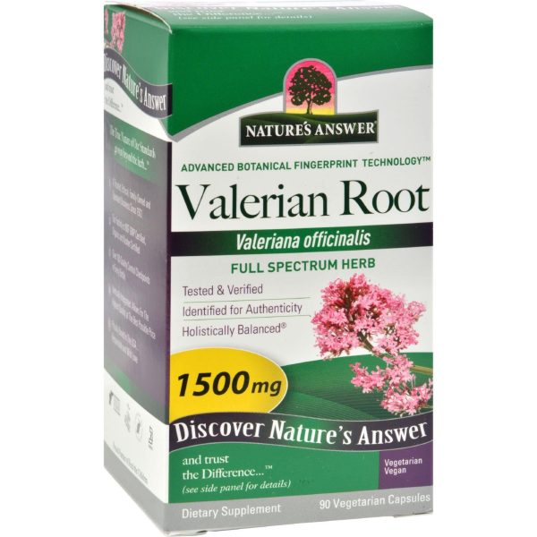 Nature s Answer Valerian Root - 90 Caps For Cheap