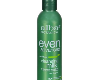 Alba Botanica Advanced Sea Lettuce Cleansing Milk - 6 Fl Oz Supply