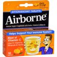 Airborne Effervescent Tablets With Vitamin C - Zesty Orange - 10 Tablets Fashion