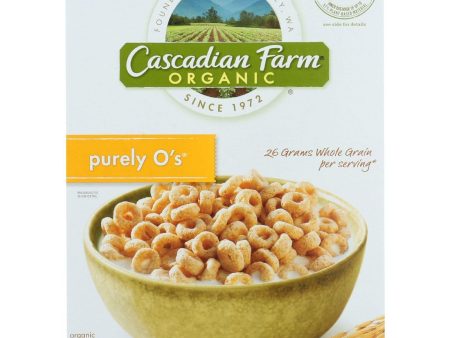 Cascadian Farm Cereal - Organic - Purely Os - 8.6 Oz - Case Of 12 For Cheap