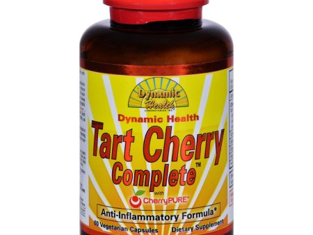 Dynamic Health Tart Cherry Complete With Cherrypure - 60 Vegetable Capsules Online now