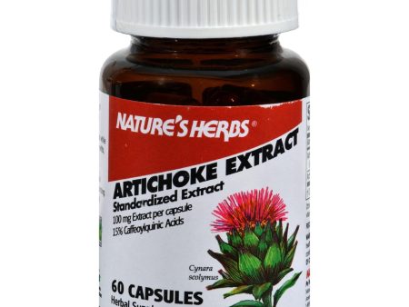 Nature s Herbs Artichoke Extract - 475 Mg - 60 Capsules Online now