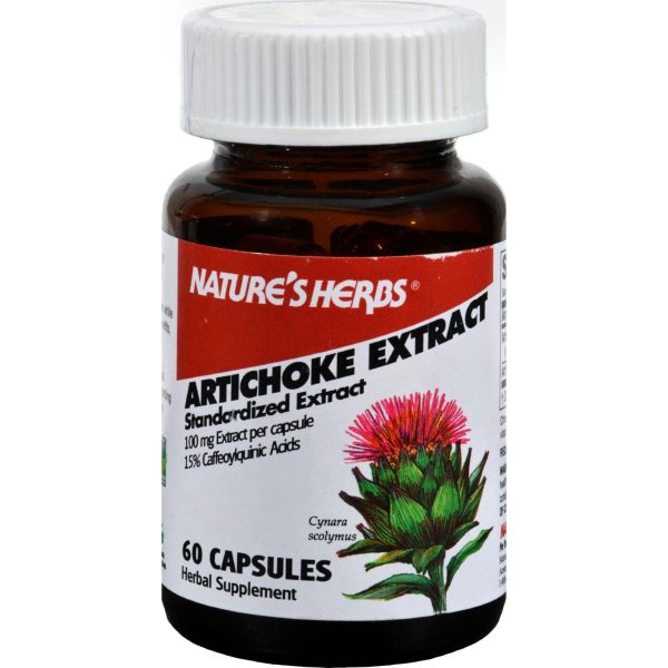 Nature s Herbs Artichoke Extract - 475 Mg - 60 Capsules Online now