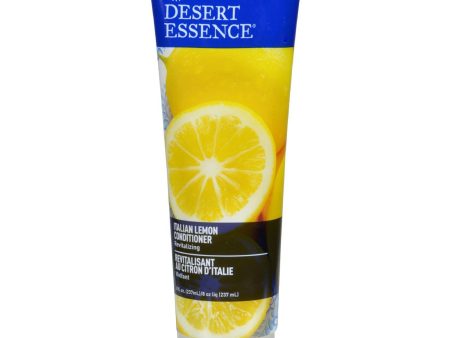 Desert Essence Conditioner - Italian Lemon - 8 Oz Supply