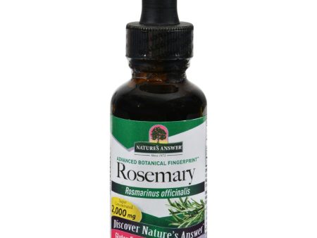 Nature s Answer Rosemary Leaf - 1 Fl Oz For Cheap