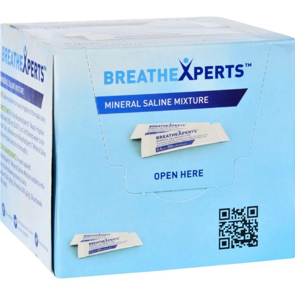 Breathexperts Mineral Saline Mixture - 30 Packets Fashion