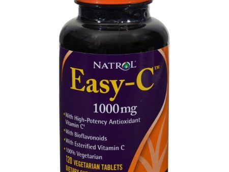 Natrol Easy C With Bioflavinoids - 1000 Mg - 120 Tablets Discount