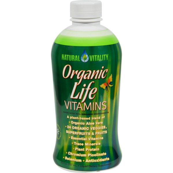 Natural Vitality Liquid Organic Life Vitamins - 30 Fl Oz Online Hot Sale