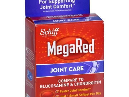 Schiff Vitamins Joint Care - Megared - 30 Softgels Fashion