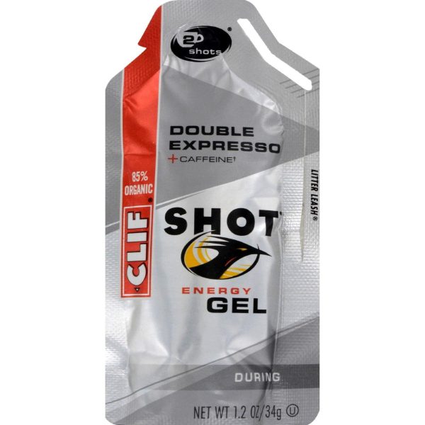 Clif Bar Clif Shot - Organic Double Expresso - Case Of 24 - 1.2 Oz Fashion