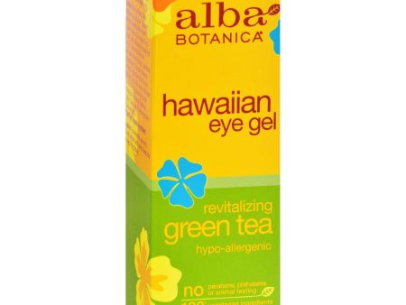 Alba Botanica Hawaiian Green Tea Eye Gel - 1 Fl Oz For Discount