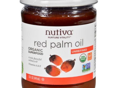 Nutiva Palm Oil - Organic - Superfood - Red - 15 Oz - Case Of 6 For Cheap