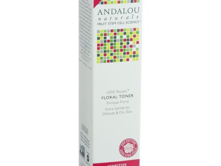 Andalou Naturals Floral Toner - 1000 Roses - 6 Oz For Sale