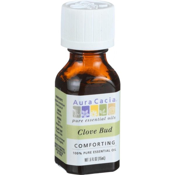 Aura Cacia Essential Oil - Clove Bud - .5 Oz Fashion