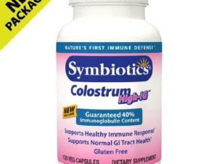 Symbiotics Colostrum High-ig - 120 Capsules Hot on Sale