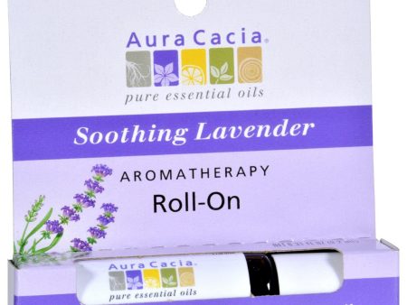 Aura Cacia Soothing Stick Lavender - 0.29 Fl Oz - Case Of 6 Fashion