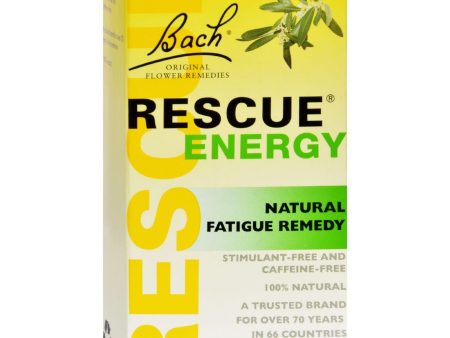 Bach Flower Remedies Rescue Energy - 0.7 Fl Oz Online Hot Sale