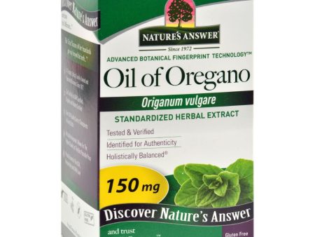 Nature s Answer Oil Of Oregano - 90 Softgels Discount