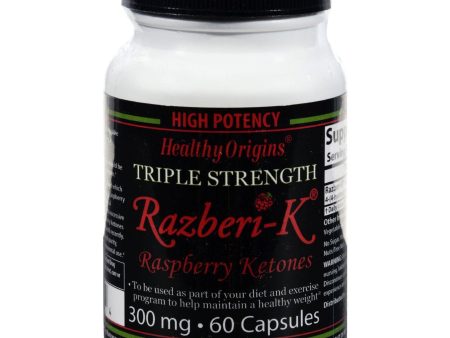 Healthy Origins Raspberry Ketones - 300 Mg - 60 Ct For Discount