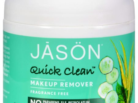 Jason Quick Clean Make-up Remover Fragrance Free - 75 Pads For Cheap