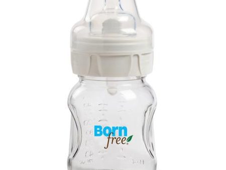 Bornfree Natural Feeding Glass Bottle - Slow Flow - 5 Oz Hot on Sale